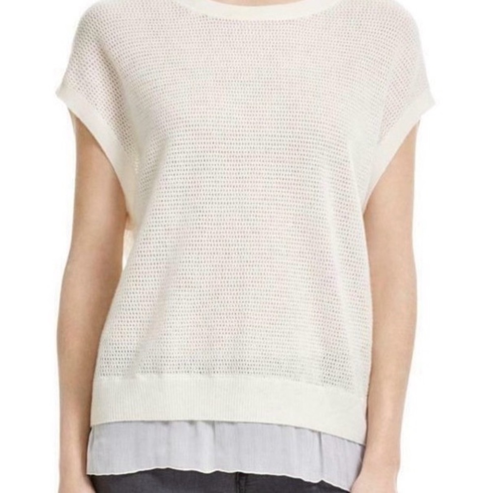 VINCE. Layered sweater size S